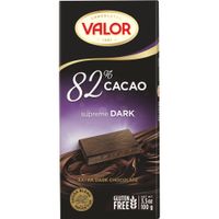 Valor 82% Extra Dark Chocolate